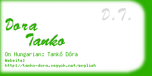 dora tanko business card